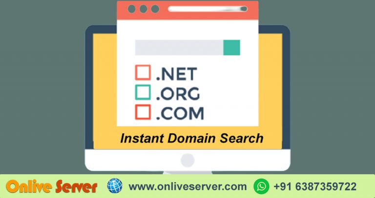 Get Instant Domain Search Name Through Onlive Server