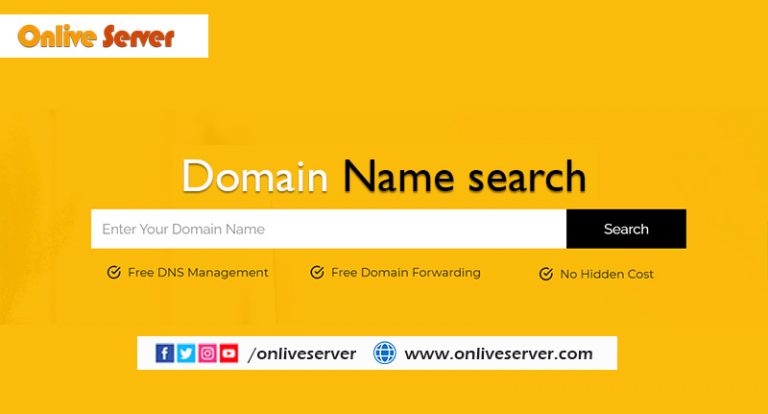 How to get Best Domain Name Search From Onlive Server