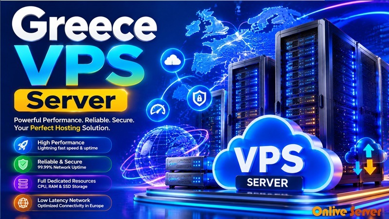 Greece VPS Server Solutions with OnliveServer